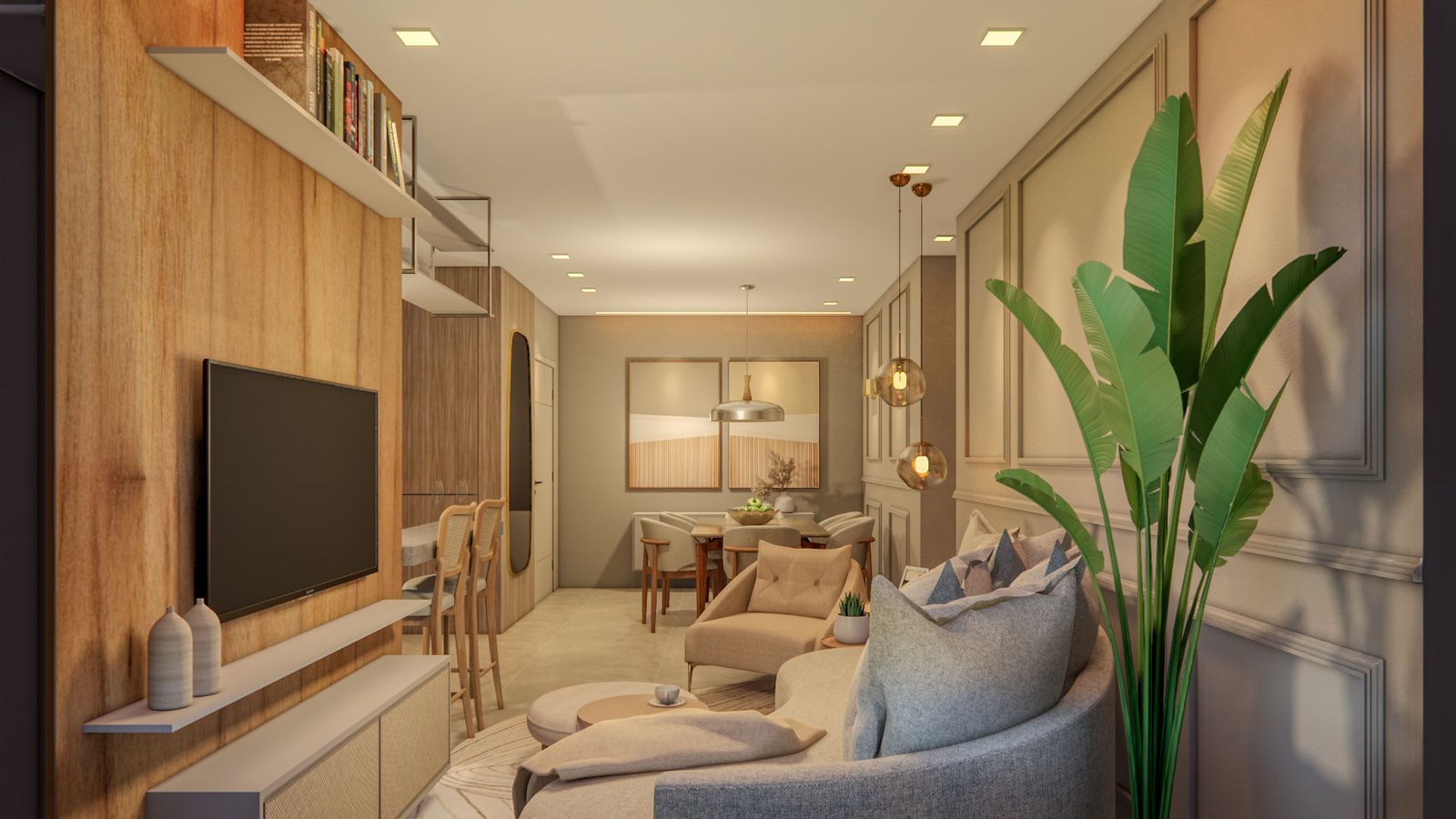 Apartamento 3 dormitórios